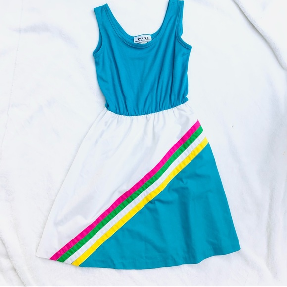 Vintage > 70's Toni Petite Sleeveless Dress > 6 - Picture 1 of 12